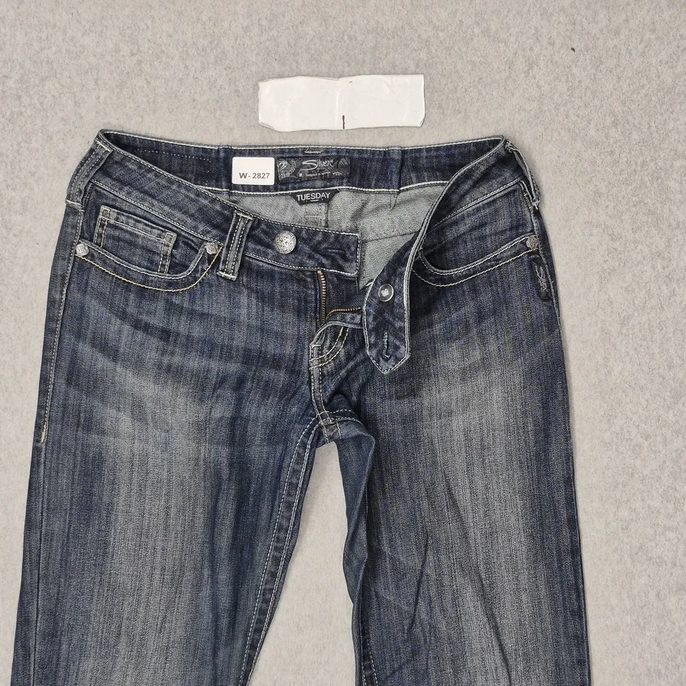 Silver Jeans Co. Women Jeans W29/L35 Blue Denim TUESDAY 35